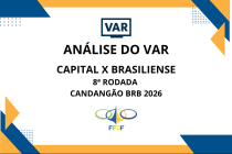Análise do VAR: Capital x Brasiliense (8ª rodada)
